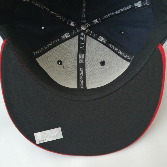 Atlanta Braves Y2K New Era Hat 7 1/4 - Picture 10 of 11